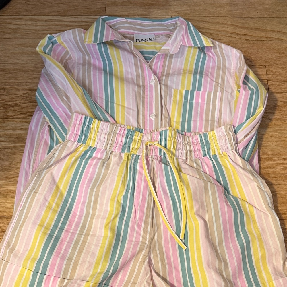 Ganni 2 Piece Set - worn once